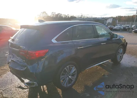 2017 Acura Mdx Technology Package z USA, uszkodzony, nr VIN 5FRYD4H51HB025466
